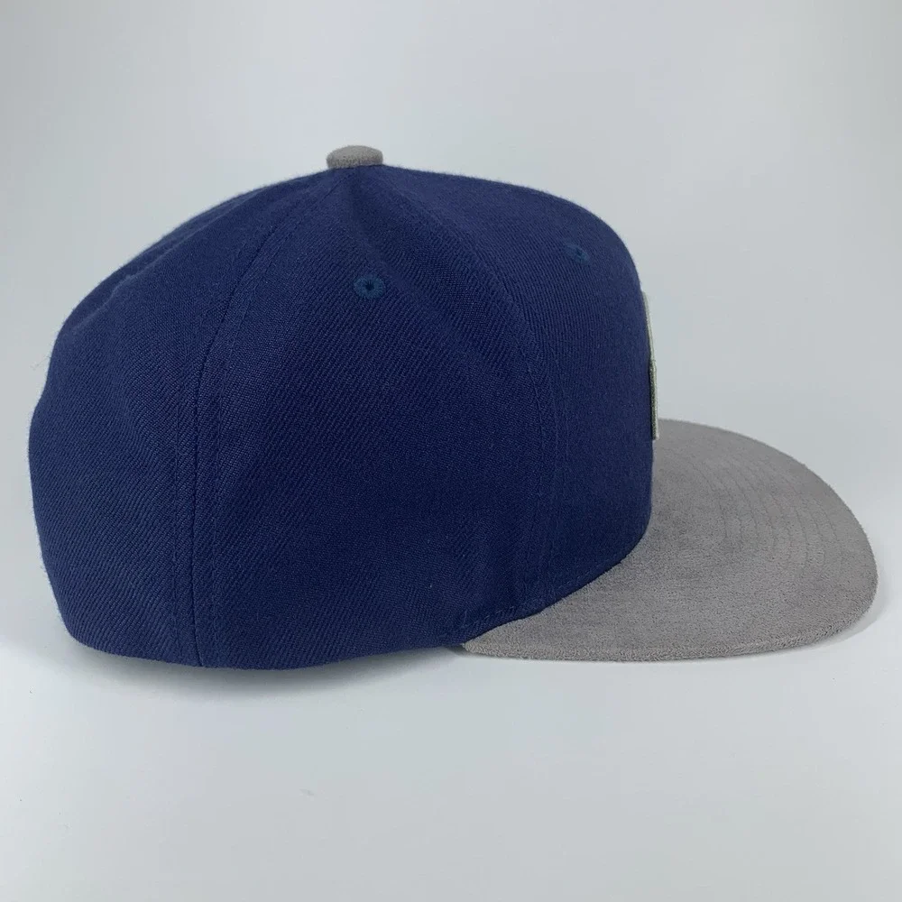 Hurley Blue Gray Hat Buckle Exclusive Adjustable Snapback Baseball Cap